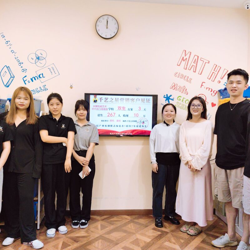 米娜凱威&時(shí)代培飛3天招生267人